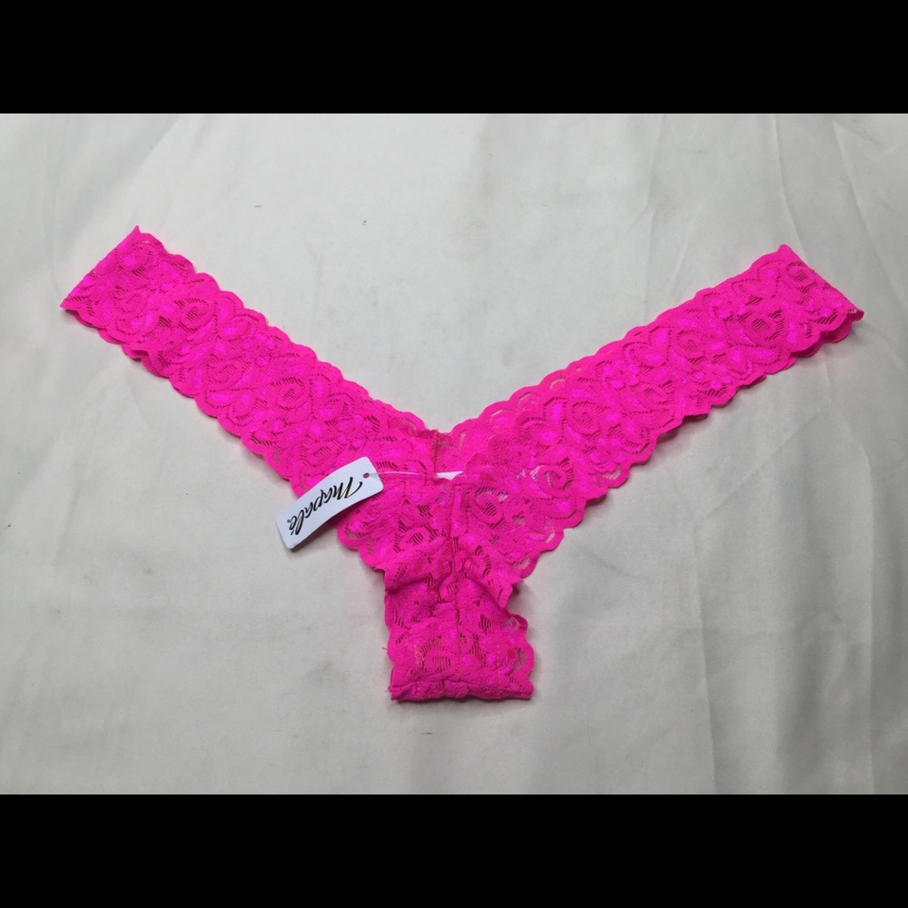 Mapale Bright Pink Lace Panty NWT - XL